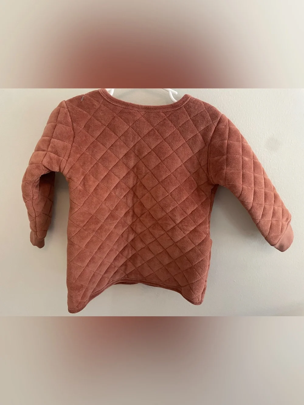NWT Kate Quinn quilted velour jacket, 2t